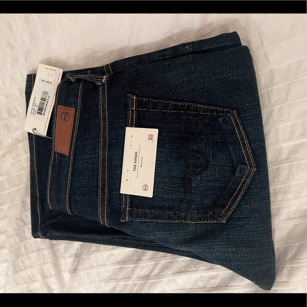 Dark wash ag Angel bootcut jeans